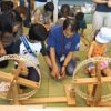 大阪歴史博物館 わくわく子ども教室「綿くり・糸つむぎ体験」