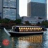 大阪屋形船で広重の浮世絵解説講座とリバークルーズを楽しむ・和食御膳つき