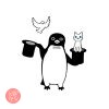 坂崎千春 版画展『ペンギンパーティー』 ／[併催] 藤岡ちさ 『森の仲間たちのクリスマス』展