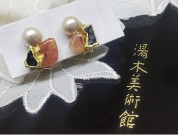 金継ぎ風アクセサリー作り