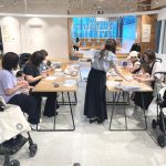 【プレゼント付き】無印良品 グランフロント大阪　手形アート『うちわ』