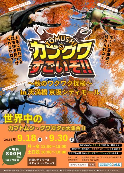 凄いぞカブクワ展